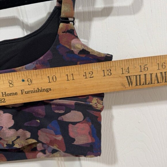 Women’s prAna Luxara L Bra Crop Top Xsmall‎ Xs Multicolor Sports Bra - Picture 5 of 5